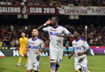 Prima vittoria stagionale del Lecce, Salernitana ko 2-1