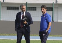 Calcio Serie C – Mantova, parla Battisti: “Niente drammi. Il futuro è dalla nostra parte” Battisti e Corrent