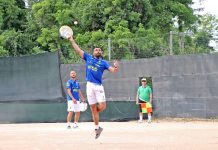 Tamburello – Solferino, la vetta si allontana. Castellaro in vetta l’Arcene Pierron (Solferino)