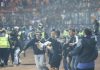 Tragedia allo stadio in Indonesia, si riduce a un centinaio il bilancio delle vittime