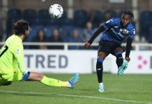 Atalanta-Sassuolo 2-1, notte in testa per la Dea