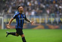 Inter-Salernitana 2-0, decidono Lautaro Martinez e Barella