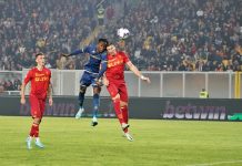 Kouamè risponde a Ceesay, fra Lecce e Fiorentina è 1-1