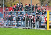 Calcio Serie C – Il Mantova in 10 strappa un punto alla Virtus (1-1)