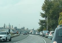 Tamponamento sul ponte di San Giorgio, disagi alle porte della città
