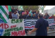 Sindacati in piazza per protestare contro le morti sul lavoro