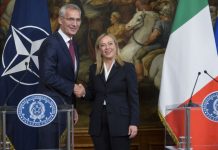 Nato, Meloni vede Stoltenberg “Italia nazione seria e leale”