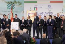 Consegnati i Collari d’oro, Malagò “Altro anno da record”