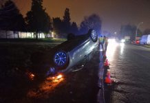 Cappotta con l’auto a Sparafucile