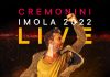 La musica di Cremonini torna a Mantova a Cinecity