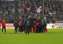 Calcio Serie C – Mantova in festa dopo il 2-1 al Sangiuliano. Corrent: “Mercato? Idee chiare”