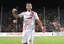 Calcio Serie C – La carica di capitan Guccione: “Mantova, saliamo di colpi” Guccione Filippo (Mantova) a fine gara (3)