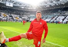 Calcio Serie C – Mantova in campo: Pedrini e Matteucci lavorano a parte. Ingegneri si opera alla spalla Ingegneri Andrea (Mantova)