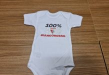 I body del Mantova per i neonati del 2023 body