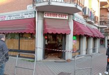 Persona ferita con arma da taglio al bar Caribe di via Grossi. Sul posto carabinieri e 118
