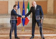 Da Italia e Francia impegno su sostegno all’Ucraina