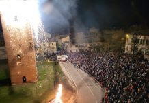 Cinquemila persone in piazza: successo per il ritorno del burièl