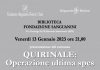 Per i “Venerdì d’Autore” in Fondazione Sanguanini sarà presentato il romanzo di Antonio Badolato