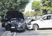 Castiglione: schianto tra due auto, strada chiusa per due ore