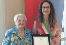 Moglia omaggia con una targa la partigiana Maria Zuccati