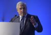 Tajani “Italia in prima linea nel sostegno alla Tunisia”