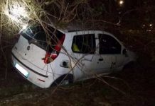 Fuori strada un’auto con 6 giovani a bordo. Grave quello nel bagagliaio