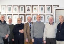 Allegretti in visita alla sede cittadina dell’Unione nazionale ufficiali in congedo d’Italia