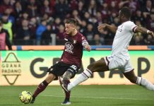 Salernitana e Bologna si dividono la posta, 2-2 all’Arechi