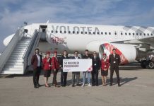 Volotea: 50 milionesimo passeggero