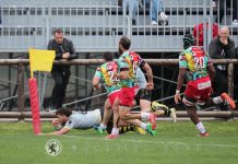 Rugby Top 10 – Locatelli, match winner a Colorno: “Bravo Viadana, ci hai messo il cuore” meta