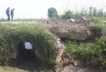 Cede un sottopasso: strada bloccata tra Garolda e Roncoferraro