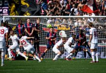 Pobega risponde a Sansone, Bologna-Milan 1-1