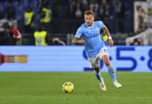 Incidente stradale per l’attaccante della Lazio Immobile, illeso