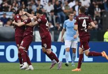 La Lazio cade all’Olimpico contro il Torino, decide Ilic