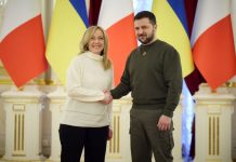 Meloni sente Zelensky “L’Italia scommette sul futuro dell’Ucraina”