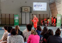 Studenti del Pitentino a lezione di primo soccorso con la Croce Verde