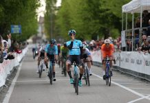 Ciclismo – Memorial Mantovani, vince Buda in volata. Secondo il mantovano Cordioli L'arrivo di Simone Buda
