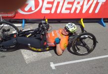 Ciclismo Handbike – Teresa Angela De Gregorio protagonista alla “Due Giorni del Mare” Teresa Angela De Gregorio all'arrivo della crono