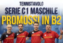 Tennis Tavolo – La PaninoLab conquista la B2. Asola promosso in serie D1