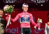 Evenepoel vince la crono di Cesena e torna in maglia rosa