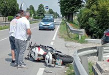 Incidente a Borgoforte sulla Cisa: grave un 52enne in moto contro un’auto