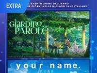 Oggi e domani i capolavori di Makoto Shinkai in maratona alla multisala Cinecity