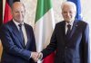 Ue e Ucraina al centro dell’incontro tra Mattarella e Scholz