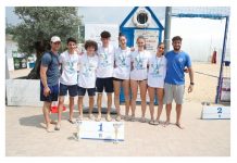 Beach Volley – Il team maschile del Falcone e le ragazze del Fermi vincono il titolo regionale Allievi