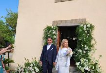 Spettacolo, si è sposata a Sabaudia Rosanna Lambertucci