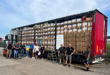 Donazioni in viaggio verso l’Ucraina grazie al buon cuore dei cittadini
