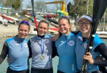 Canoa – Sara Vesentini e il K4 azzurro in gara domenica nella finale degli Europei U23 u23 azzurro vesentini