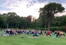 Yoga e ginnastica dolce al Parco Giardino Sigurtà