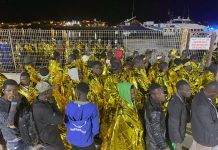 Un’altra notte di sbarchi di migranti a Lampedusa