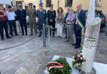 Cerimonia in ricordo del capitano Renato Marabini